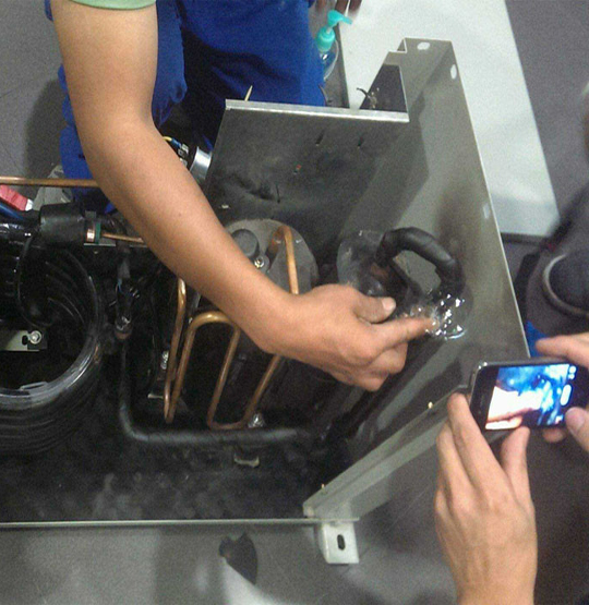 江海维修空调制冷效果差